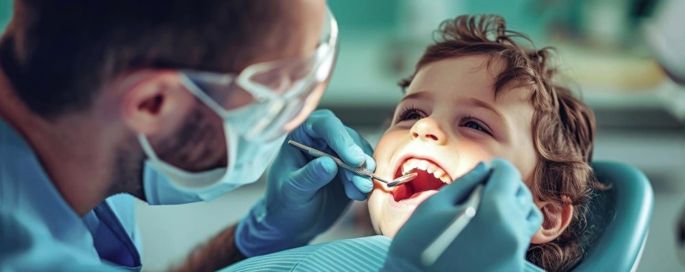 A qué edad debe ir un niño por primera vez al dentista